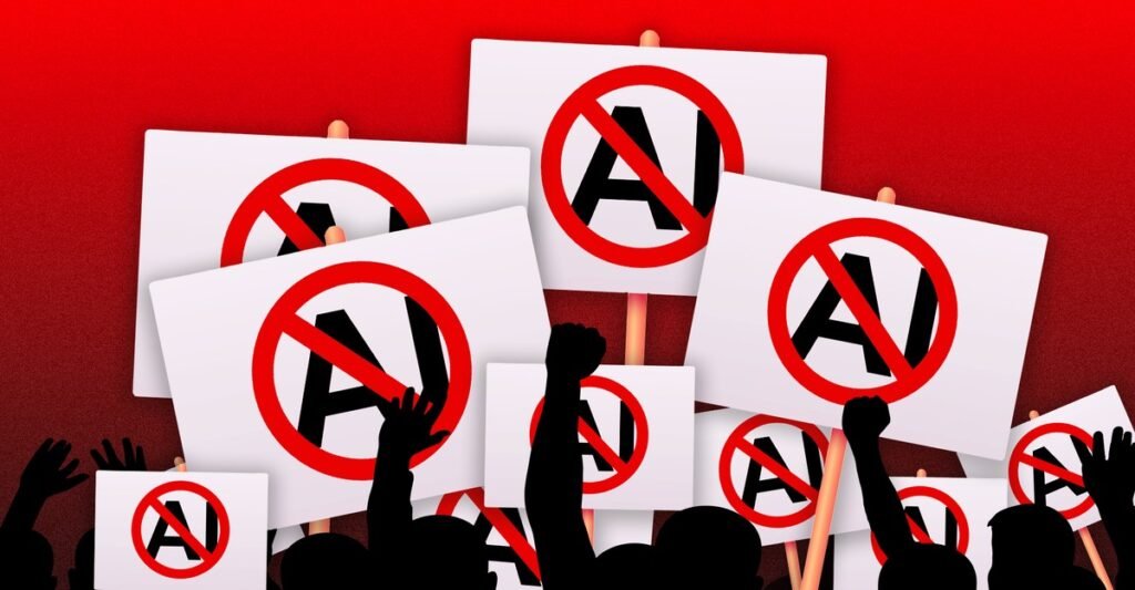 A revolta contra a IA pode ficar feia, avisa The Atlantic