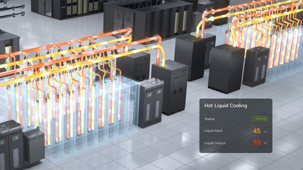 NVIDIA aposta em resfriamento a 45°C para zerar consumo de água em data centers