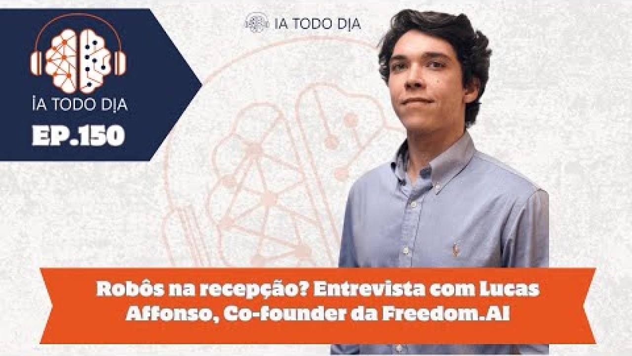 ep-150-robos-na-recepcao-entrevista-com-lucas-affonso-co-founder-da-freedom-ai Se você aprendeu algo com nosso programa, nos apoie: APOIA-SE: https://apoia.se/iatododia Pix: contato@iatododia.com ...